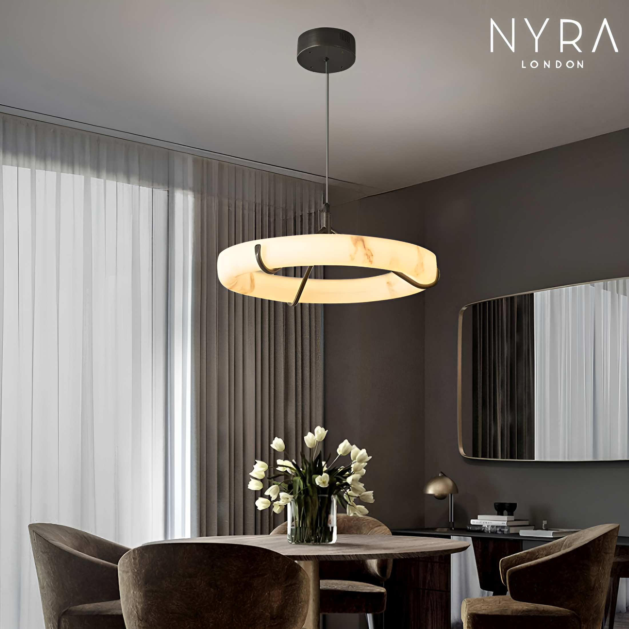 Klyra Marble Chandelier