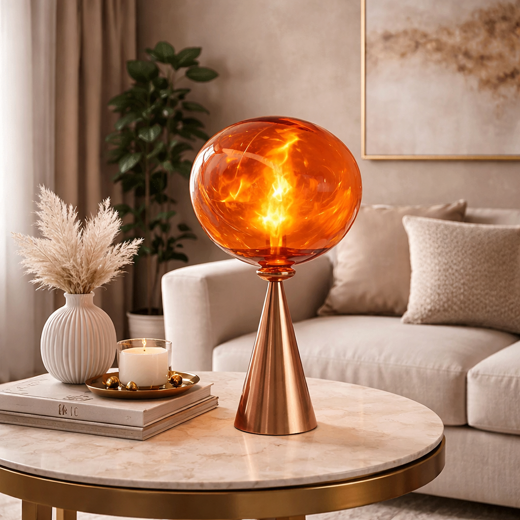 Lava Acrylic Table Lamp