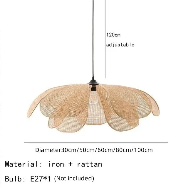 Leafora Rattan Pendant Lamp