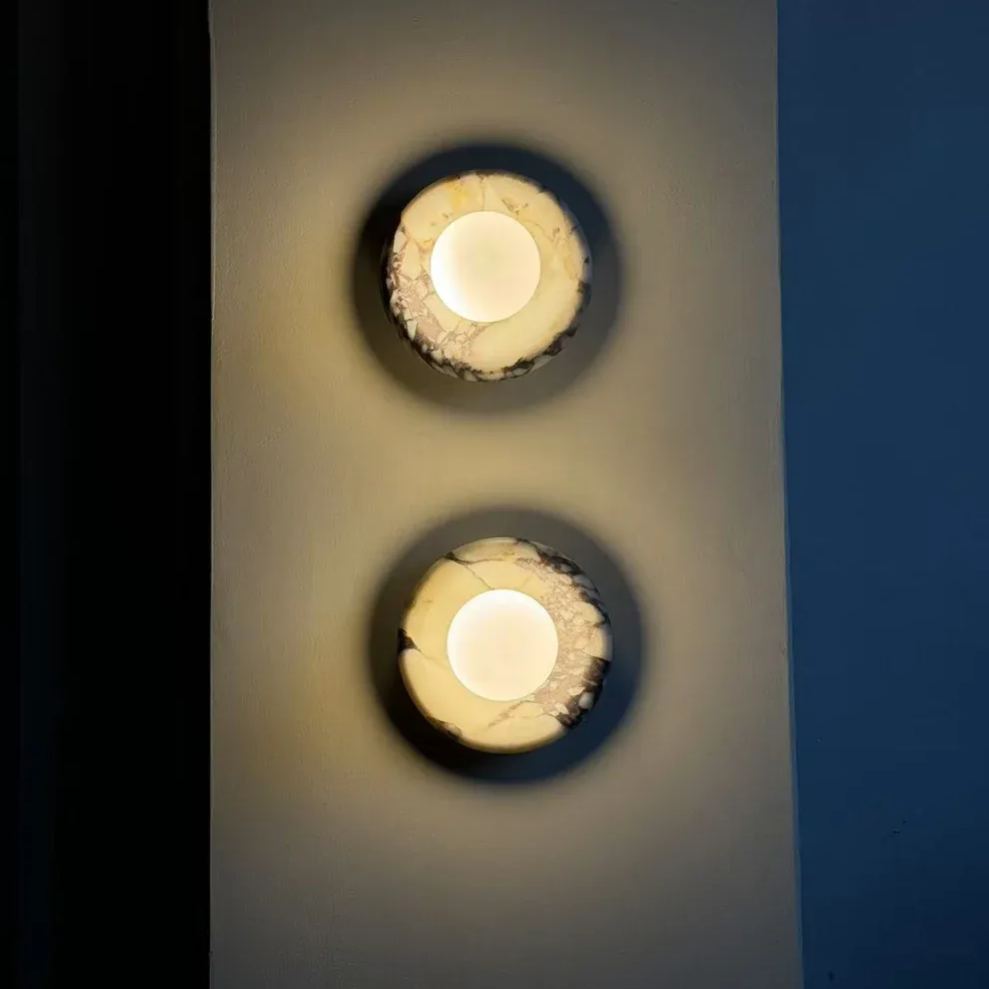 Rae Marble Wall Light
