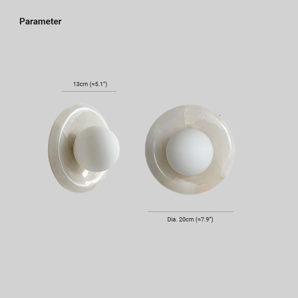 Rae Marble Wall Light