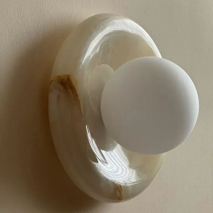 Rae Marble Wall Light