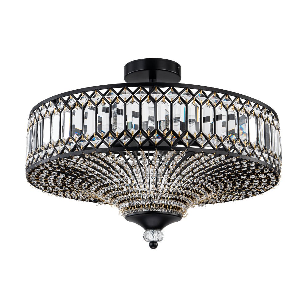 Sienna Crystal Round Chandeliers