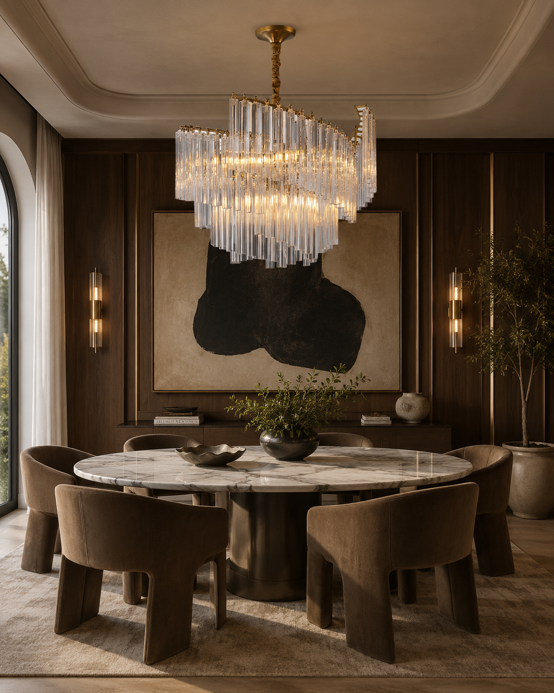Livano Crystal Chandelier