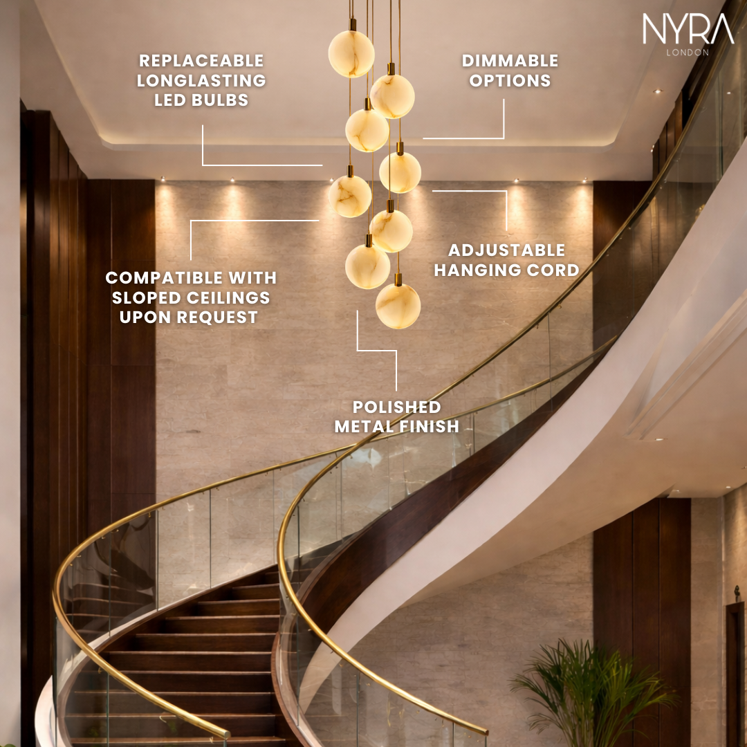 Marble Pendant Lights