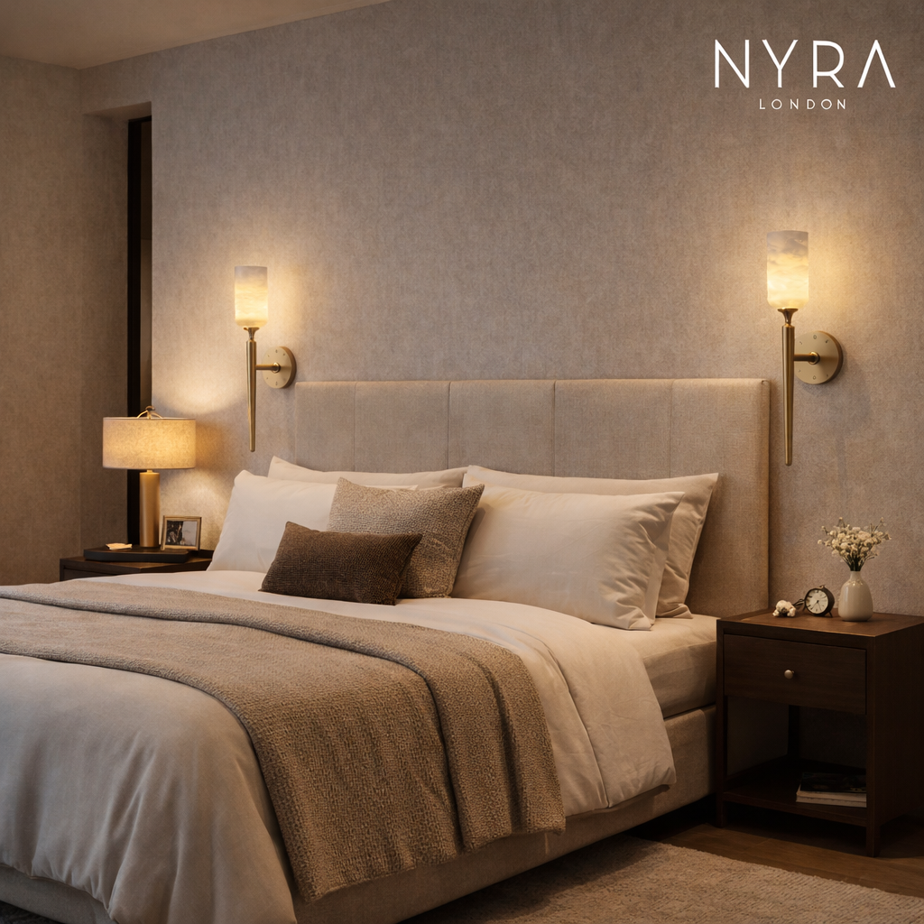 Meridian Alabaster Wall Light