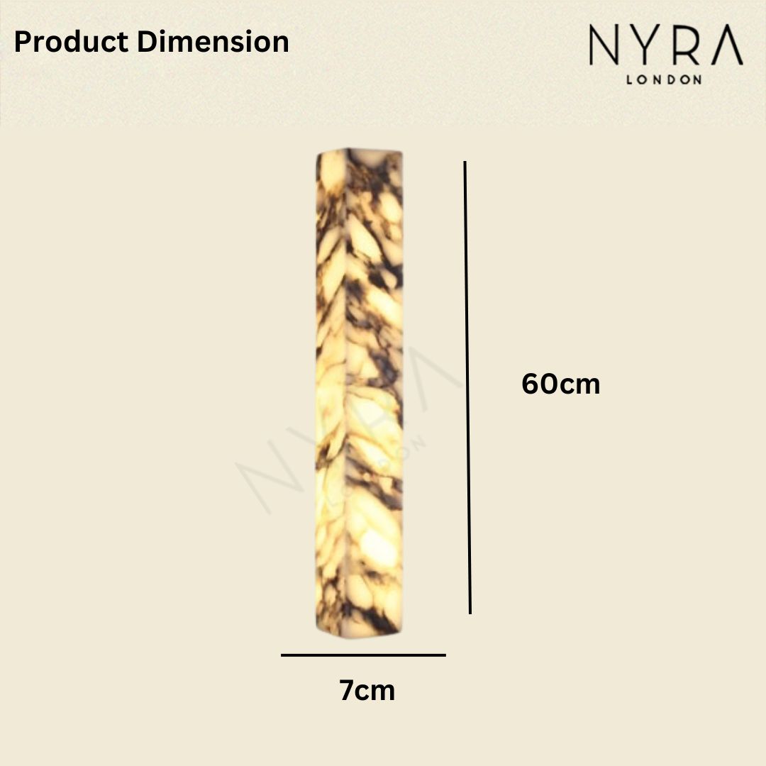 Mira Marble Minimalist Wall Light