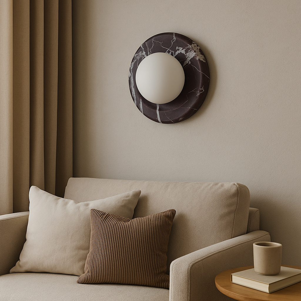 Rae Marble Wall Light