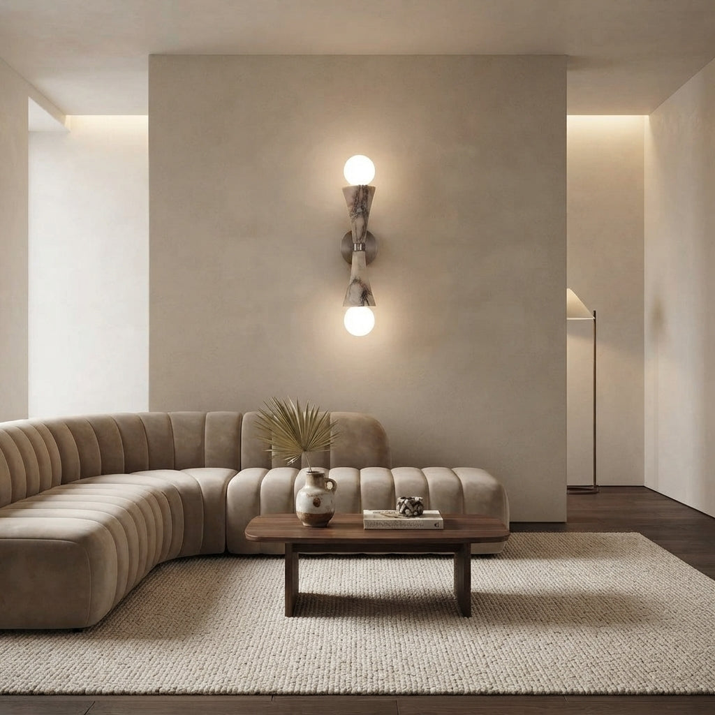 Orbis Marble Wall Lamp