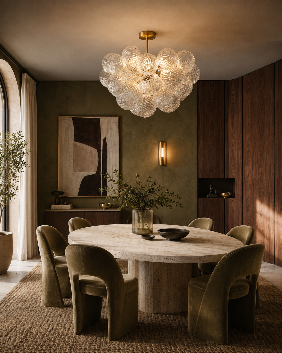 NYRA Bubble Chandelier