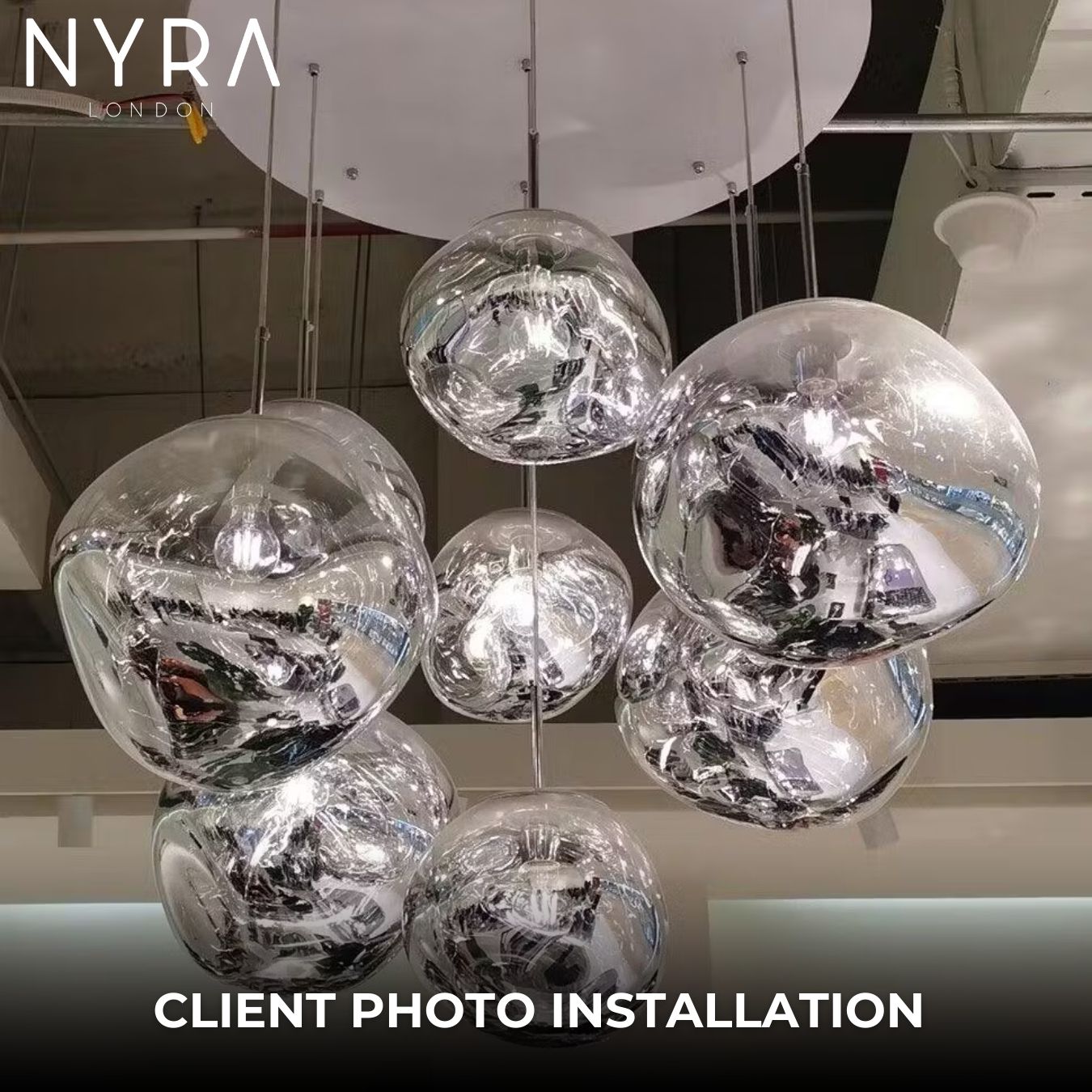 NYRA Luna Resin Pendants