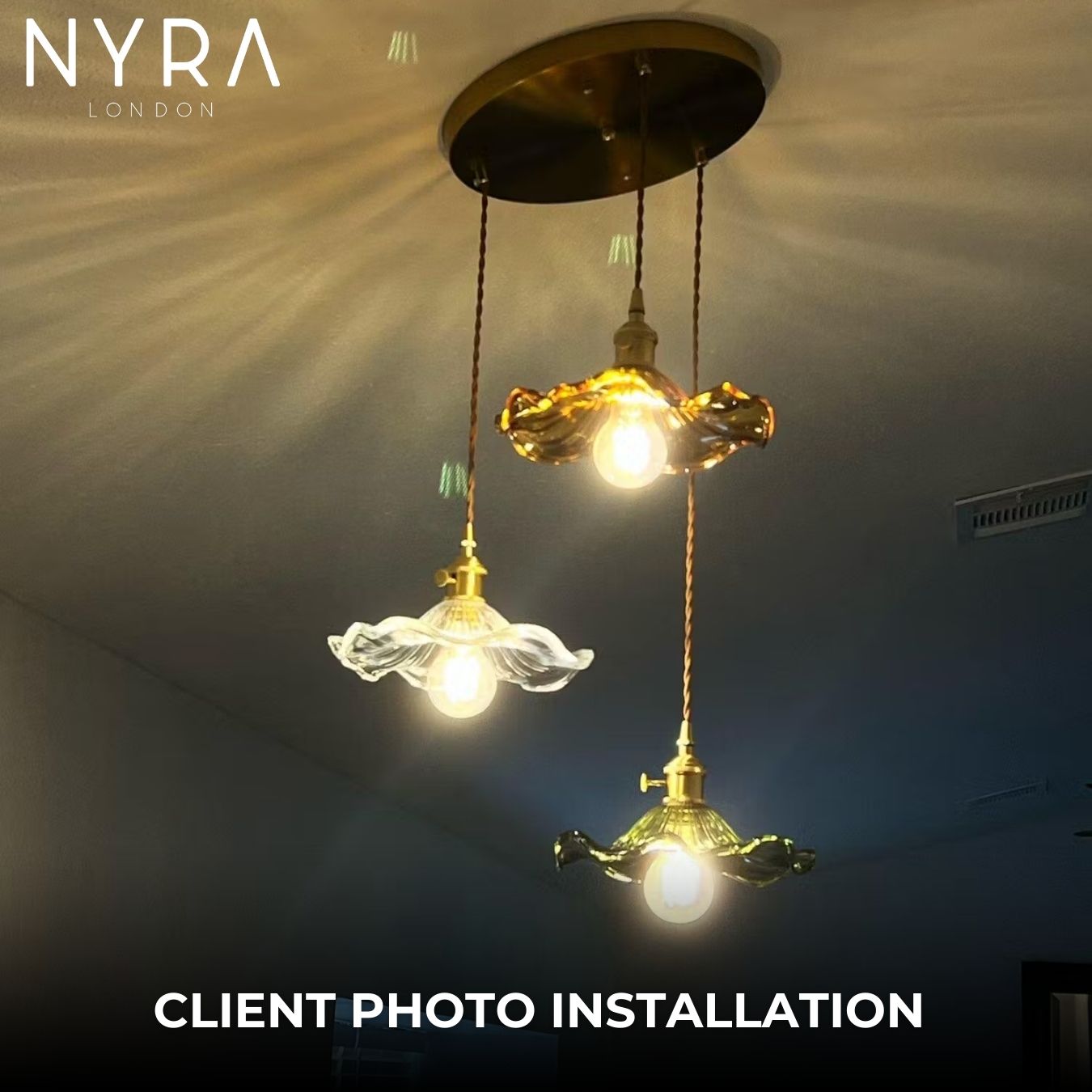 Leonardo Glass Pendants