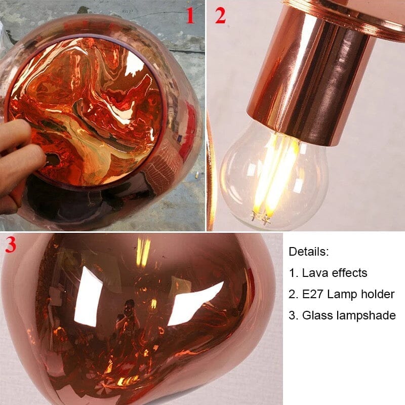NYRA Lava Pendants