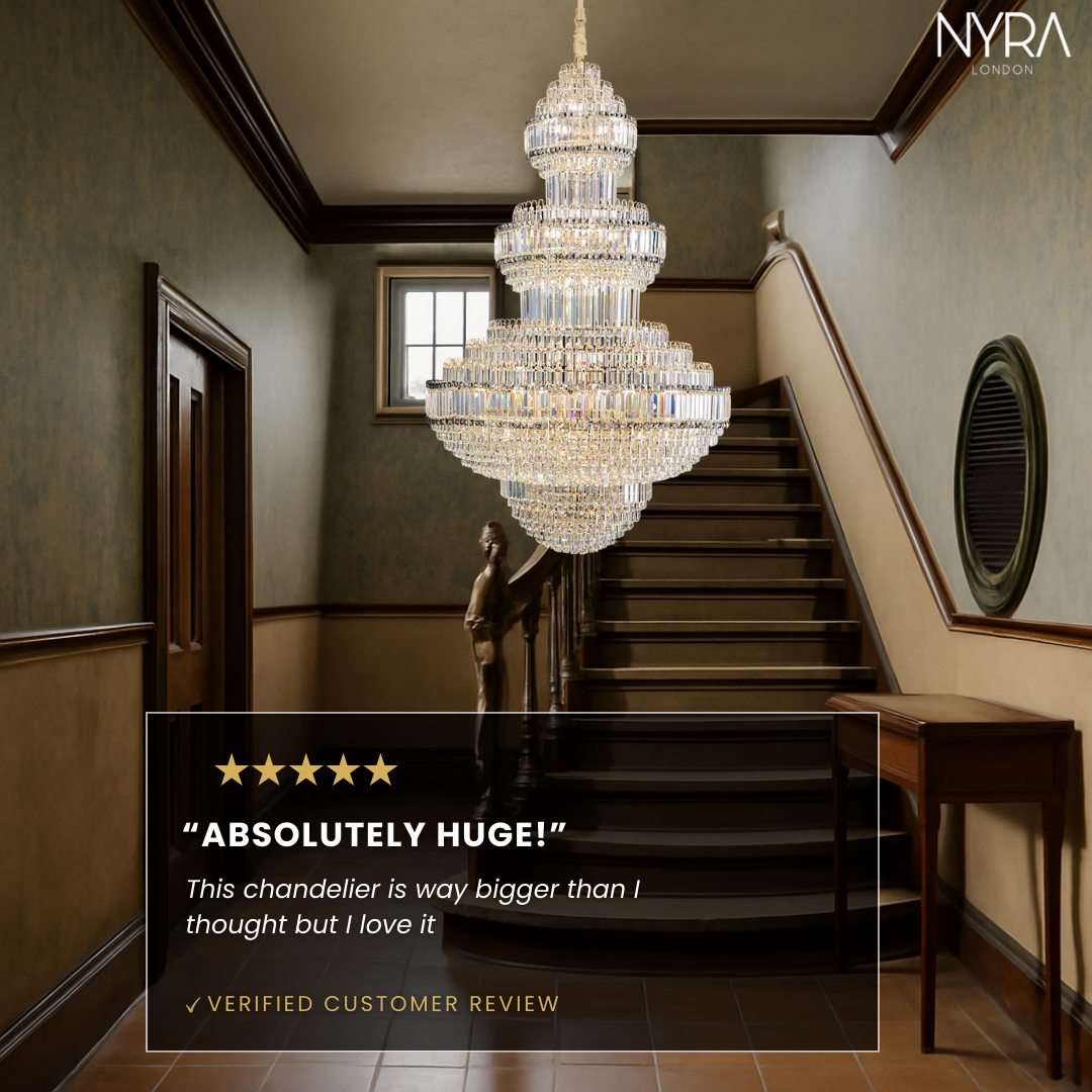 Nyra Royal Crystal Chandelier
