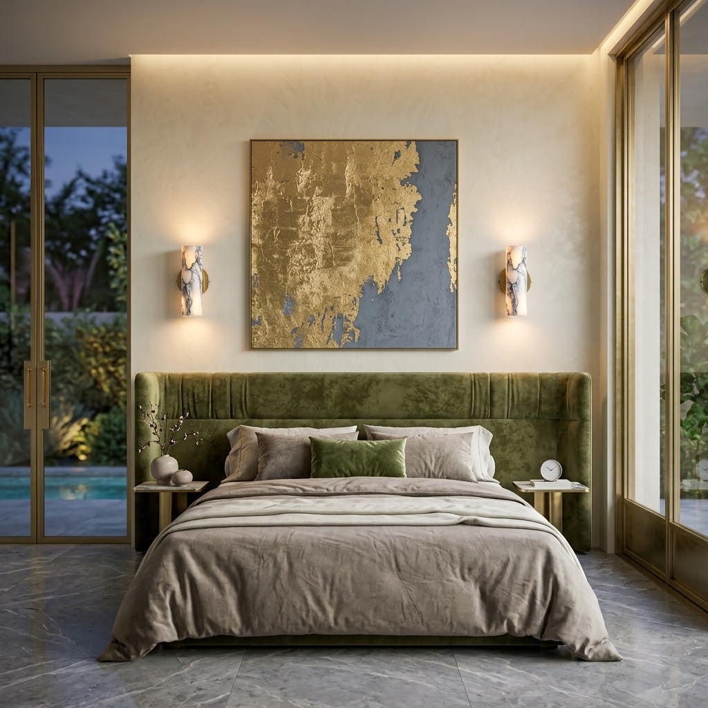 Oryon Marble Wall Light