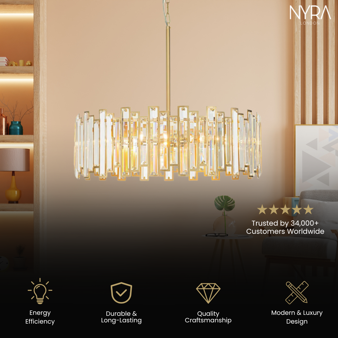 Lumora Modern Crystal Chandelier