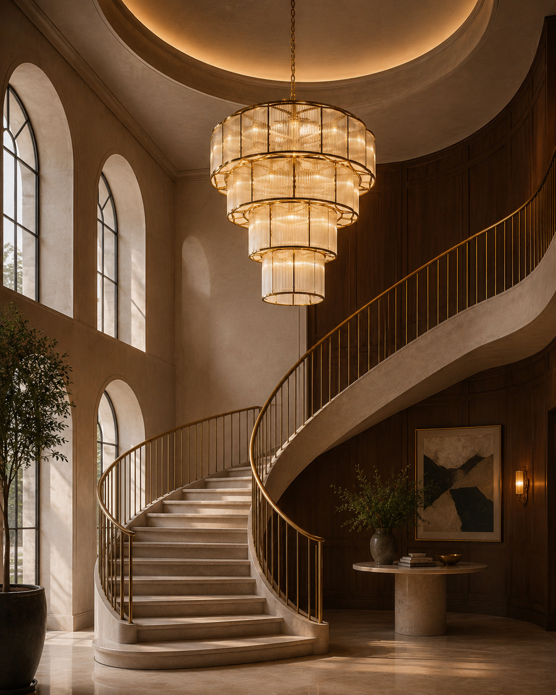 Riva Glass Pendant Light