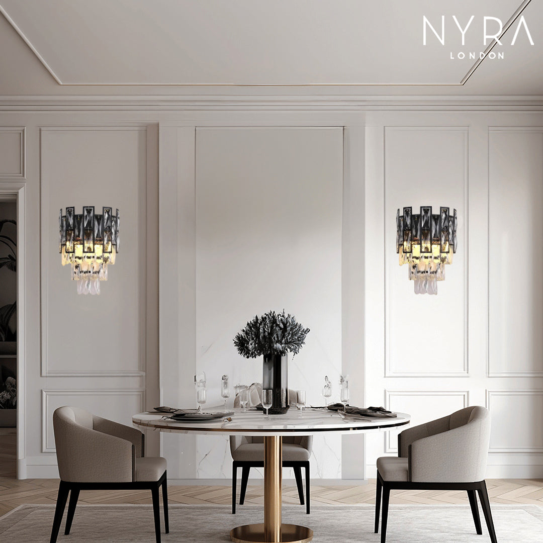 Rochelle Crystal Wall Lamps