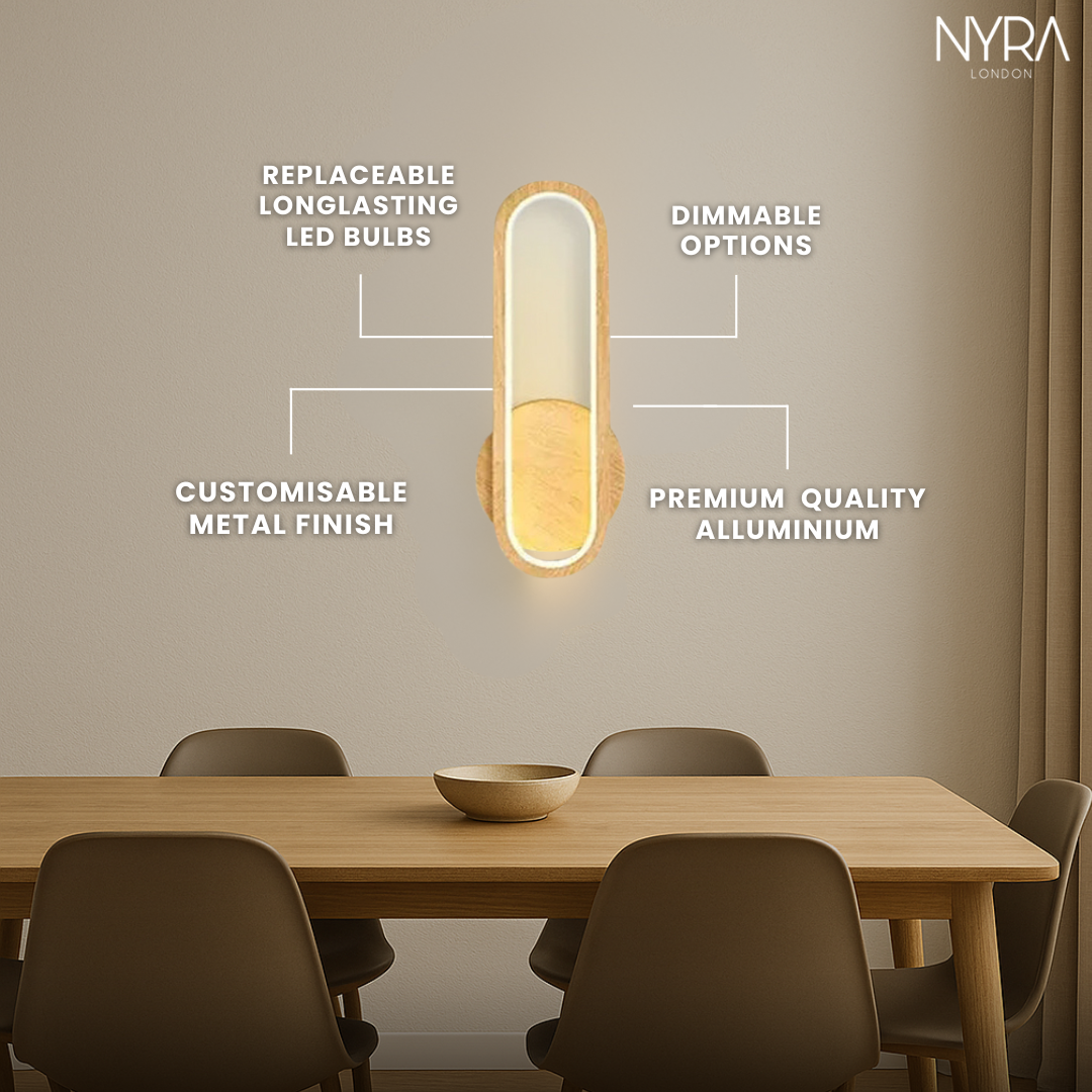 Rosie Wooden Wall Lamp