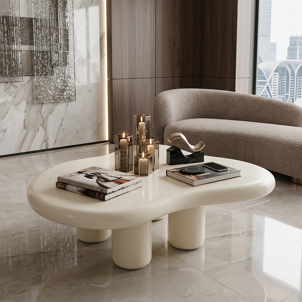 Rozavel Clouds Shape Coffee Table