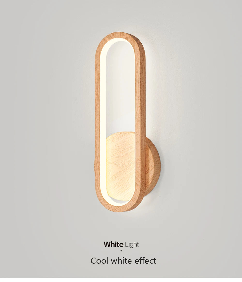 Rosie Wooden Wall Lamp