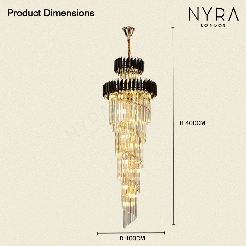 Safa Spiral Chandelier