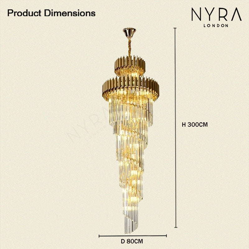 Safa Spiral Chandelier