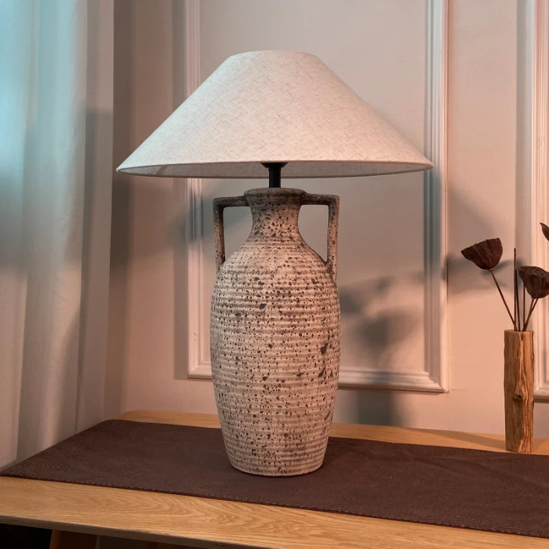 NYRA Handmade Ceramic Desk Lamp