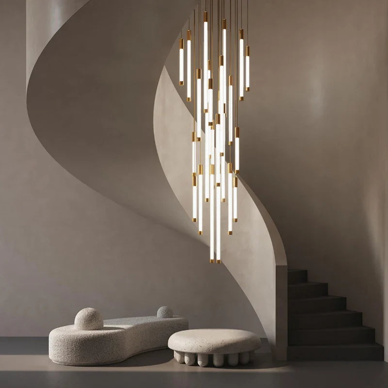 Milano Staircase Art Chandelier