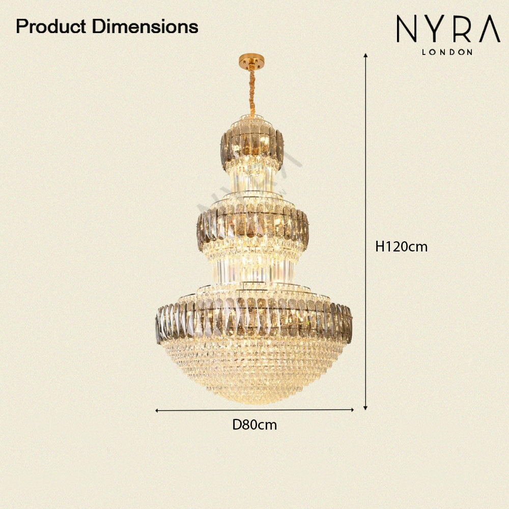 Melanie Crystal Chandelier