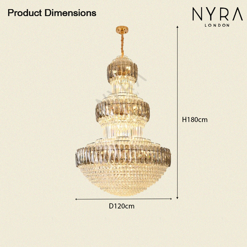 Melanie Crystal Chandelier