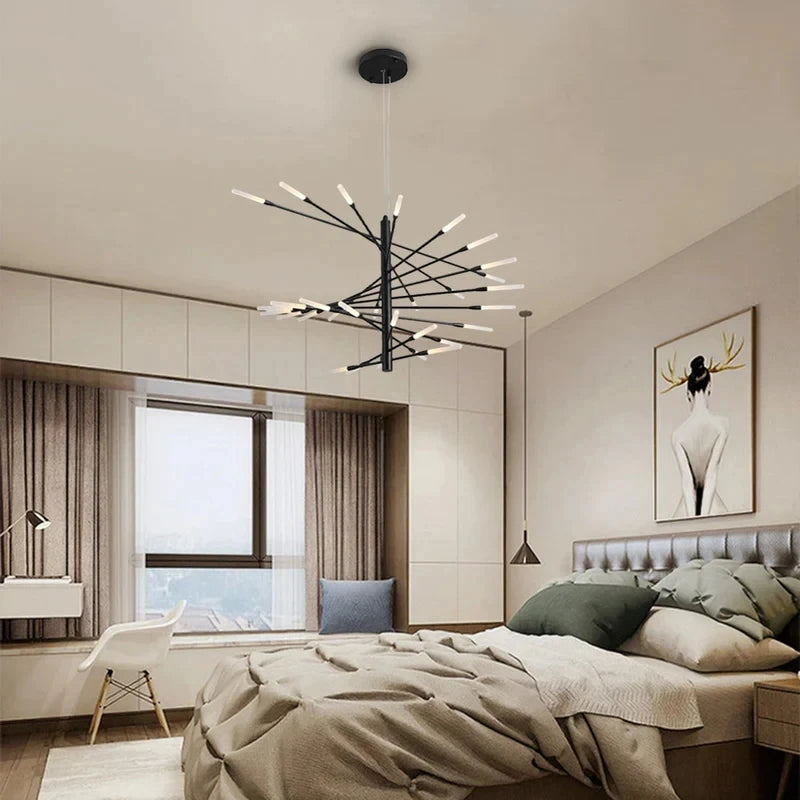 NYRA Spiral Chandelier