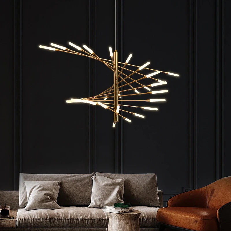 NYRA Spiral Chandelier