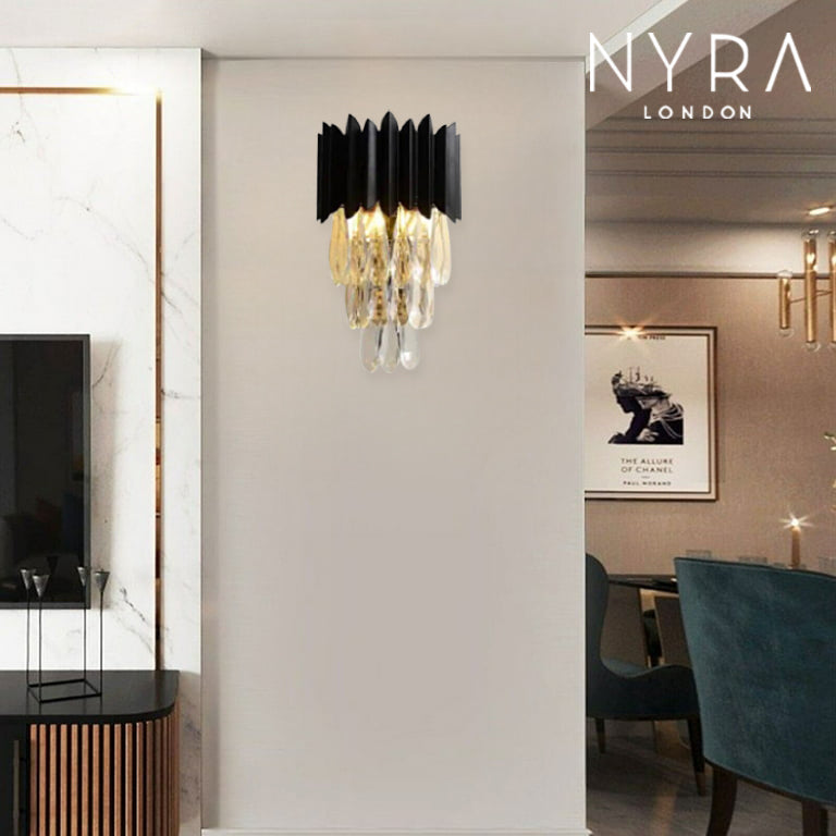 Serena Crystal Wall Lamps