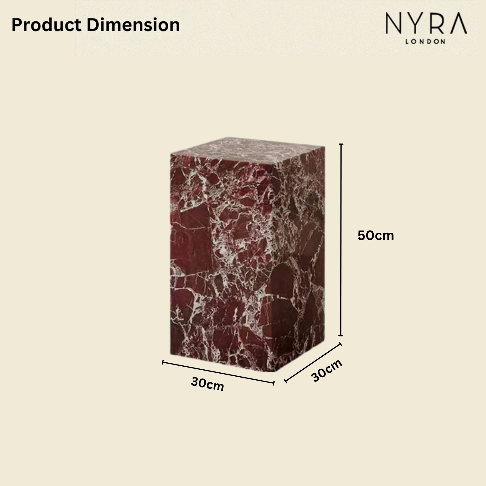 Levan Marble Side Table
