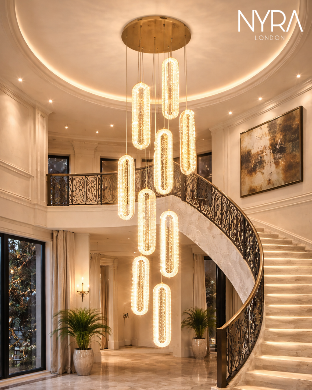 Somerset Staircase Chandelier