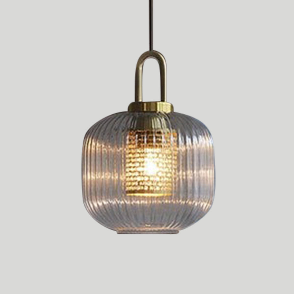 St Pauls Fluted Glass Pendant