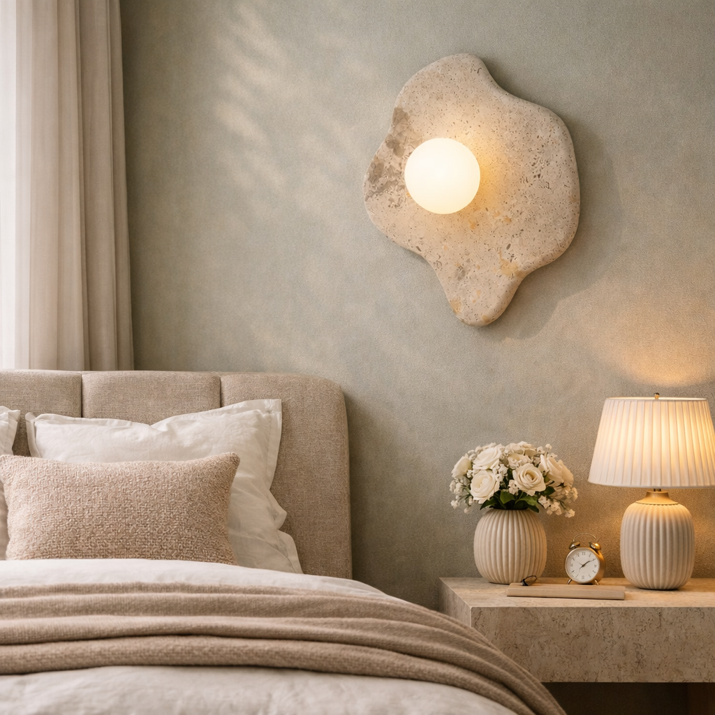 Sten Marble Wall Light