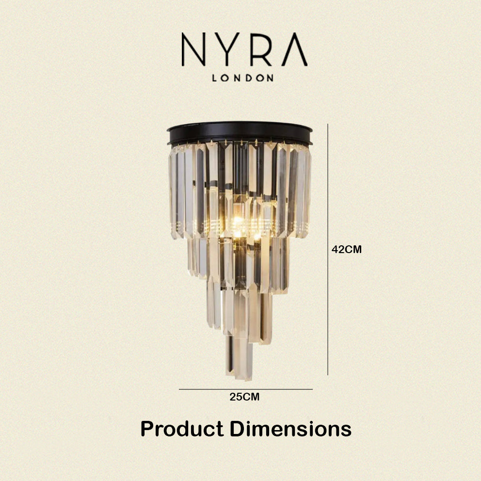 Sutherland Crystal Wall Lamp