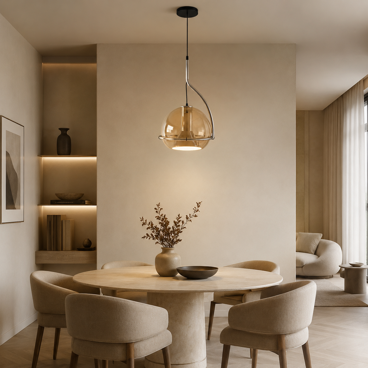 Torini Glass Pendant Lamp