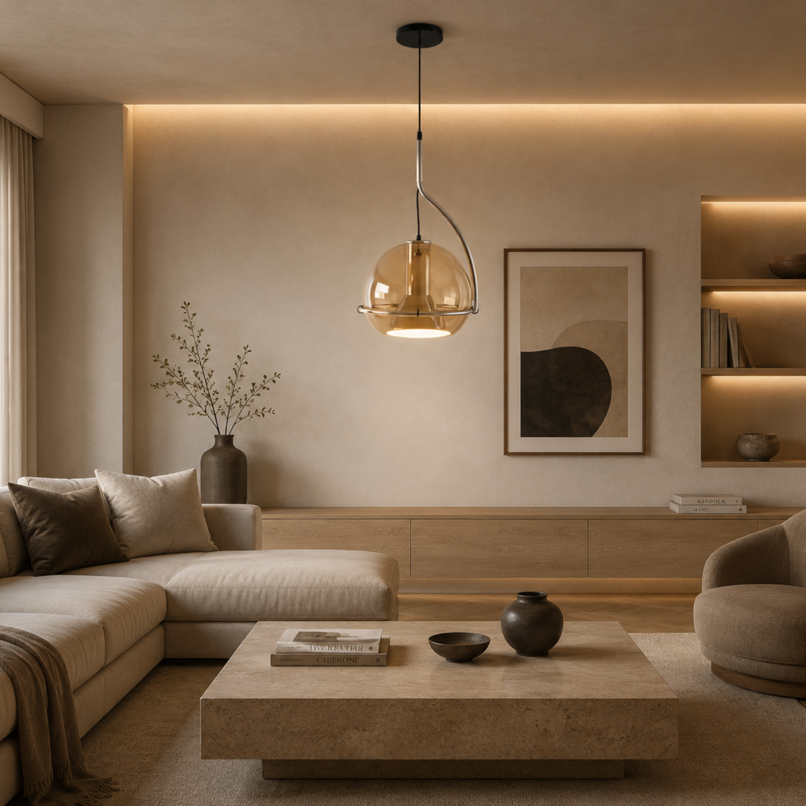 Torini Glass Pendant Lamp