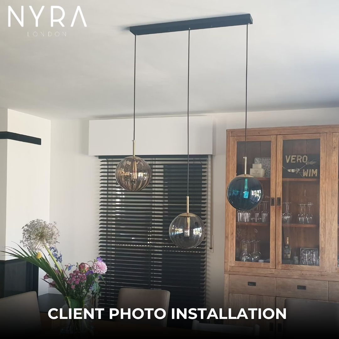 Tulise Glass Pendants