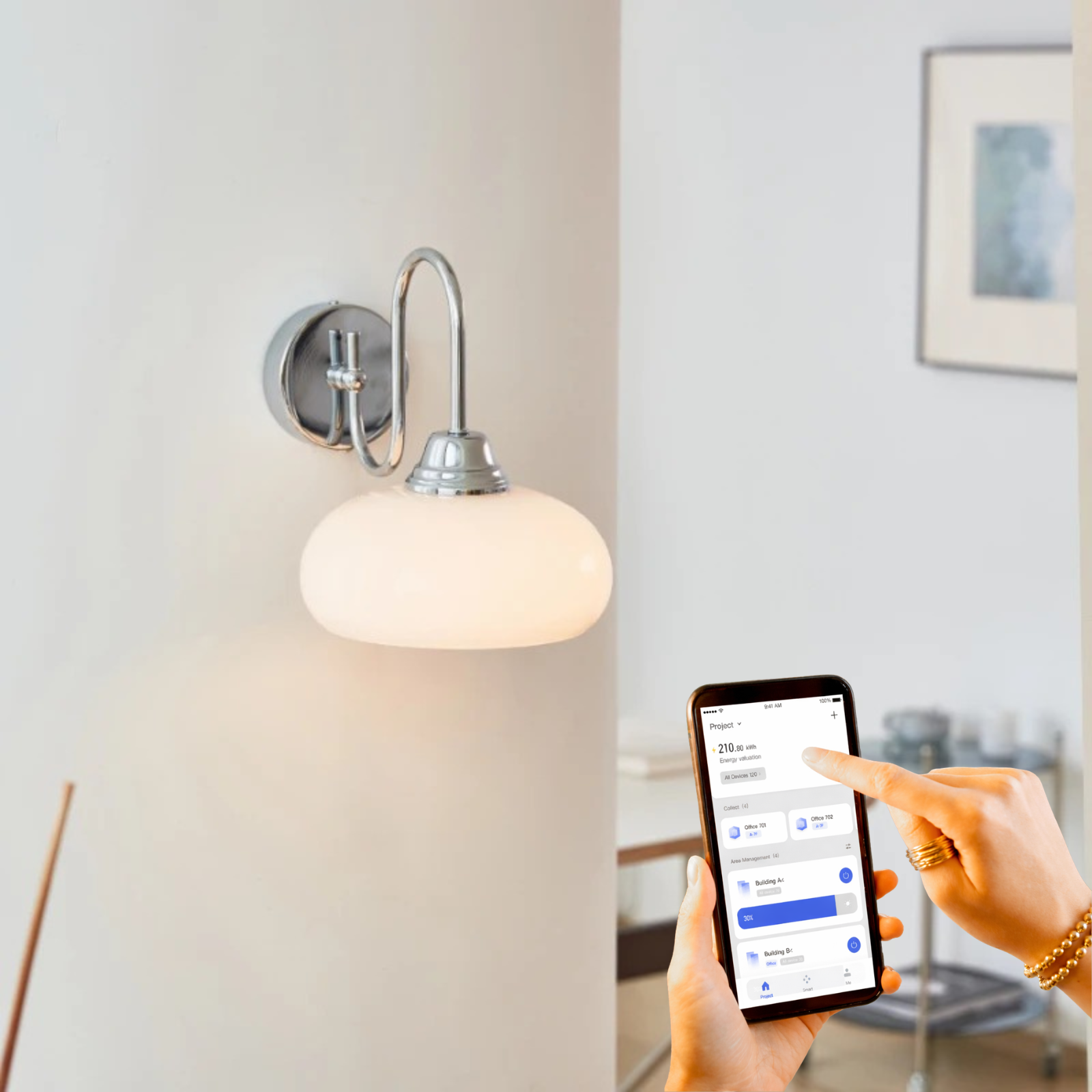 Nordhaus Modern French Wall Lamp