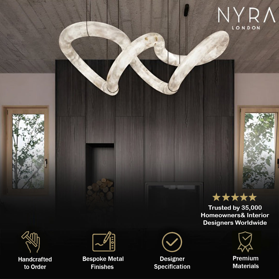 Vaaz Alabaster Chandelier