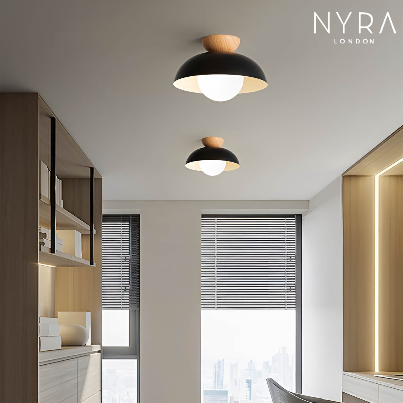 ScandiGlow Decorative Ceiling Fixture