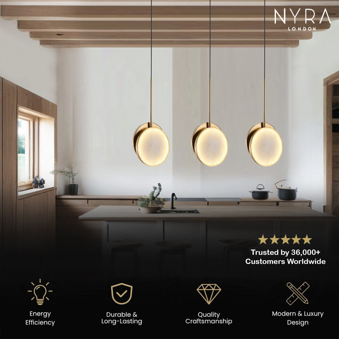 Zinfrey Moonshade Alabaster Pendant