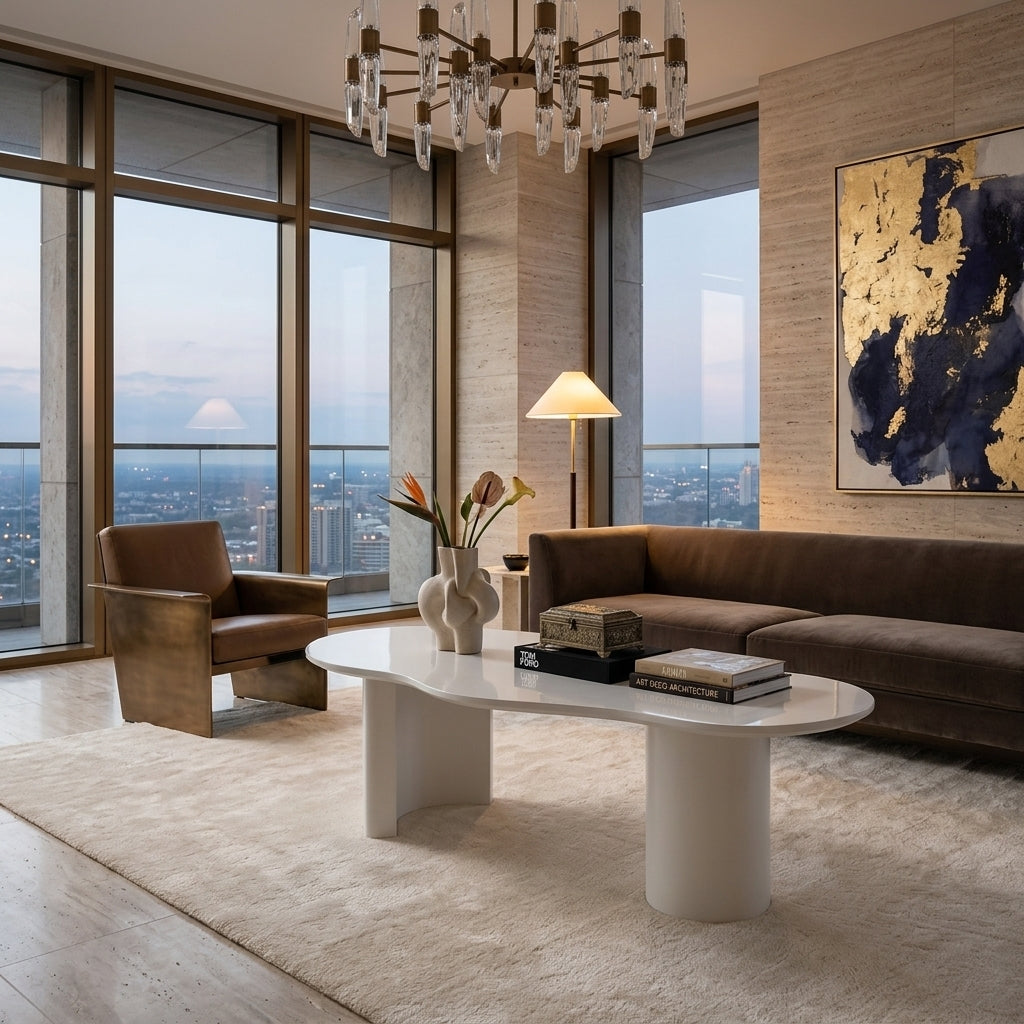 Ovelle Clouds Shape Coffee Table