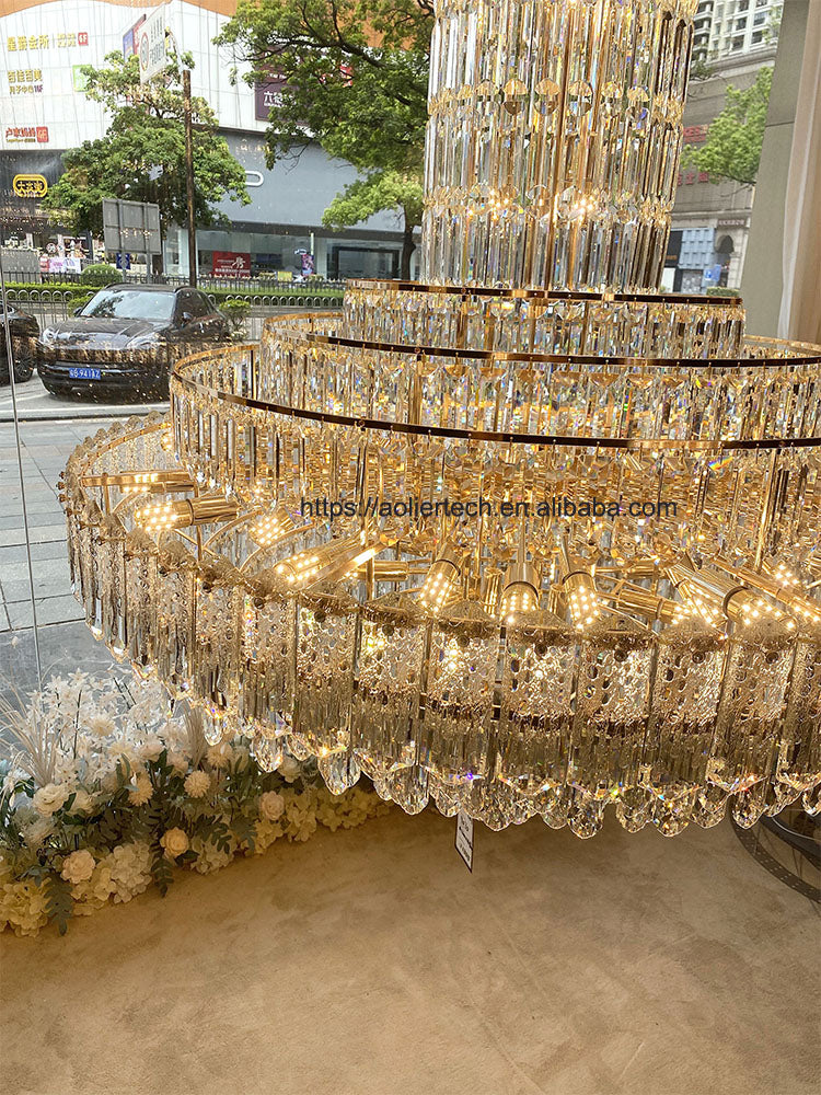 Orlix Large Crystal Chandelier