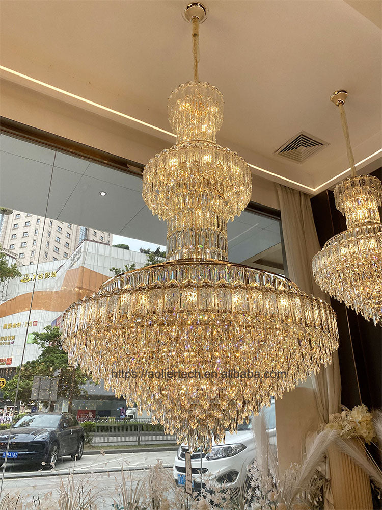 Orlix Large Crystal Chandelier