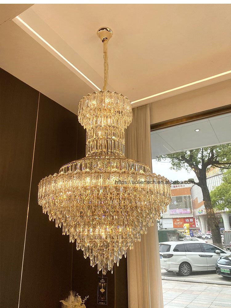 Orlix Large Crystal Chandelier